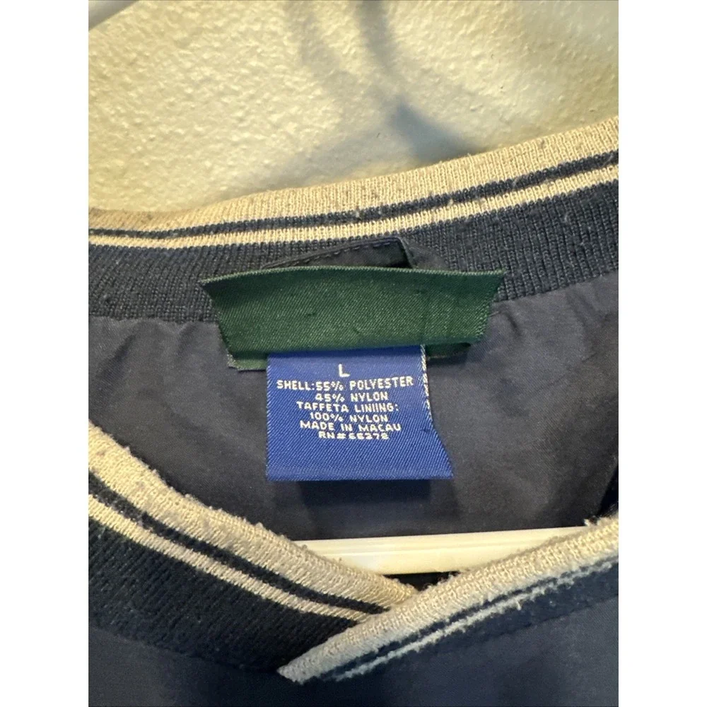 Wolf Windbreaker Navy‎ Blue Men's Large | MSRP = $35